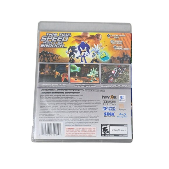Sonic the Hedgehog Sony PlayStation 3 PS3 Complete Tested Super Clean Disc - Picture 4 of 4